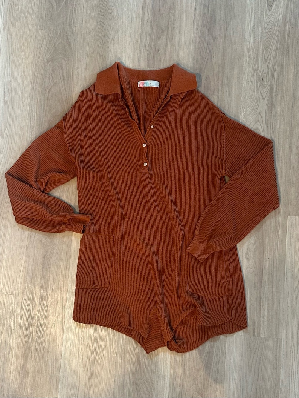 Free People Picnic Sweater Romper